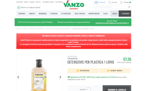 Il sito online di Vanzo Ferramenta