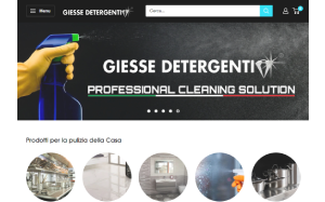 Il sito online di Giesse Detergenti