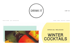 Il sito online di Drinkit Cocktails