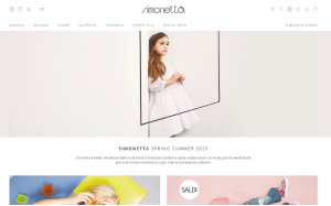 Il sito online di Simonetta shop