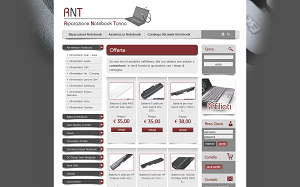 Il sito online di RNT Riparazione Notebook Torino