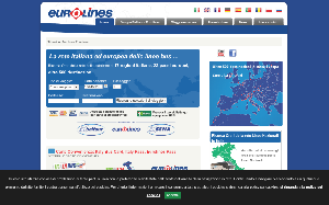 Il sito online di Eurolines