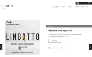 Il sito online di Centro Commerciale Lingotto