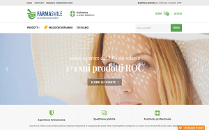 Il sito online di Farmasmile