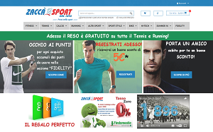 Il sito online di Zacca Sport