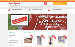 Il sito online di Sport Gym