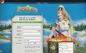 Il sito online di EverQuest