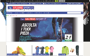 Il sito online di Valerio Sport