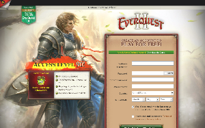 Il sito online di EverQuest II