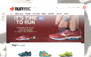 Il sito online di Runtec