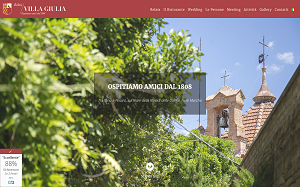 Il sito online di Relais Villa Giulia