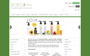 Il sito online di Bioeco Shop