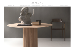 Il sito online di Asplund