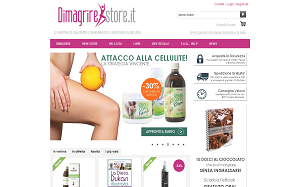 Il sito online di Dimagrire store