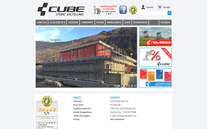 Il sito online di Cube Store