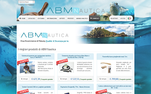 Il sito online di ABM nautica