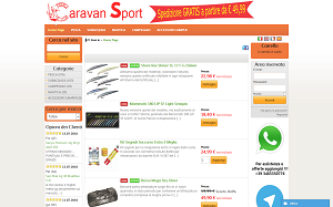 Il sito online di Caravan Sport