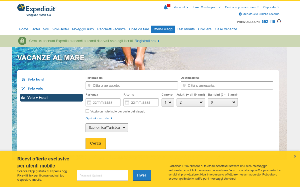 Il sito online di Expedia vacanze mare