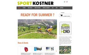 Il sito online di SportKostner