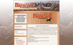 Il sito online di Selleria Bresciani