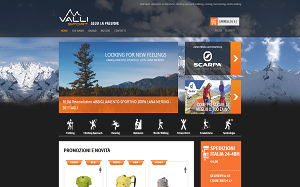 Il sito online di Valli Sport