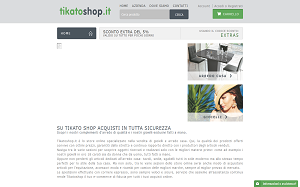Visita lo shopping online di Tikatoshop