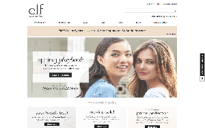 Il sito online di e.l.f. Cosmetics