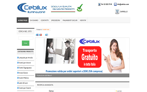 Il sito online di Cebilux