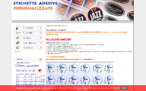 Il sito online di Etichette adesive personalizzate