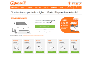 Il sito online di Facile.it