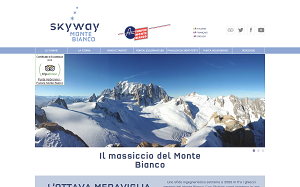 Il sito online di Skyway Monte Bianco