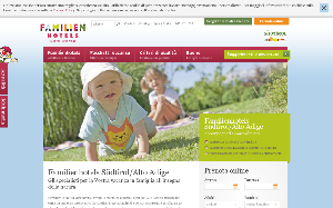 Il sito online di Familienhotels Alto Adige