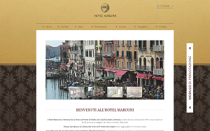 Il sito online di Hotel Marconi Venezia