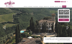 Il sito online di Castello Vicchiomaggio