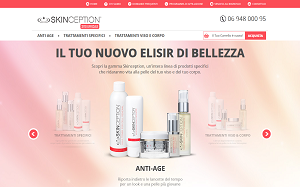 Il sito online di Skinception