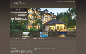 Il sito online di The Imperial Hotels