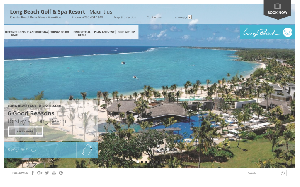 Il sito online di Long Beach Resort Mauritius