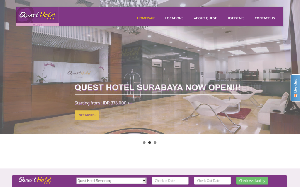 Il sito online di Quest Hotels