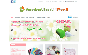 Il sito online di AssorbentiLavabiliShop