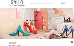 Il sito online di Gallo calzature