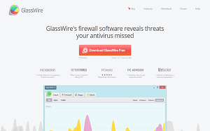 Il sito online di GlassWire