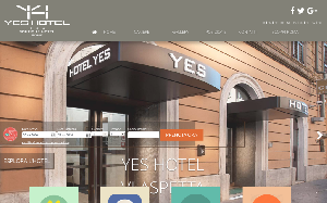 Il sito online di Yes Hotel Roma