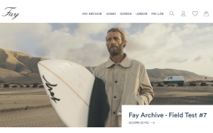Il sito online di Fay