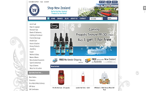 Il sito online di Shop New Zealand