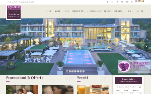 Il sito online di Aqualux Hotel
