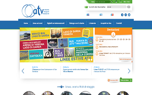 Il sito online di ATV Verona