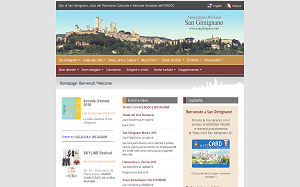 Il sito online di San Gimignano