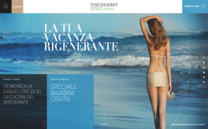 Visita lo shopping online di Hotel President Lignano