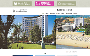 Il sito online di Hotel President Silvi Marina