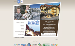 Il sito online di Hotel De la Ville Andalo